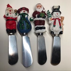 Christmas Spread knives